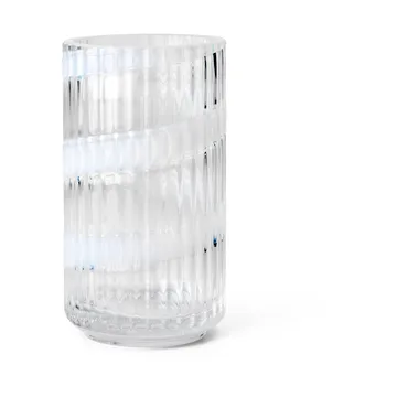 Lyngby 花瓶 - 白色旋纹_15.5cm - Lyngby Porcelæn