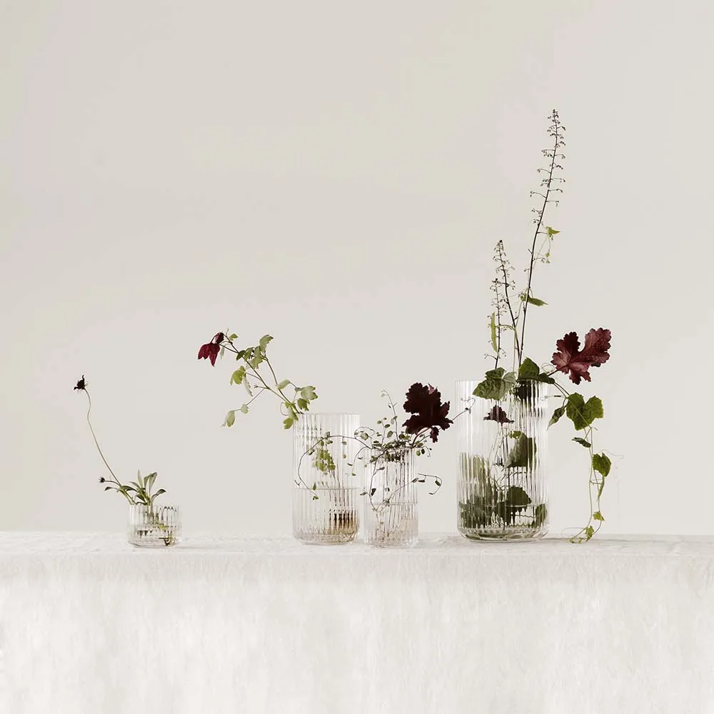 Lyngby 花瓶, 琥珀色_15.5cm Lyngby Porcelæn