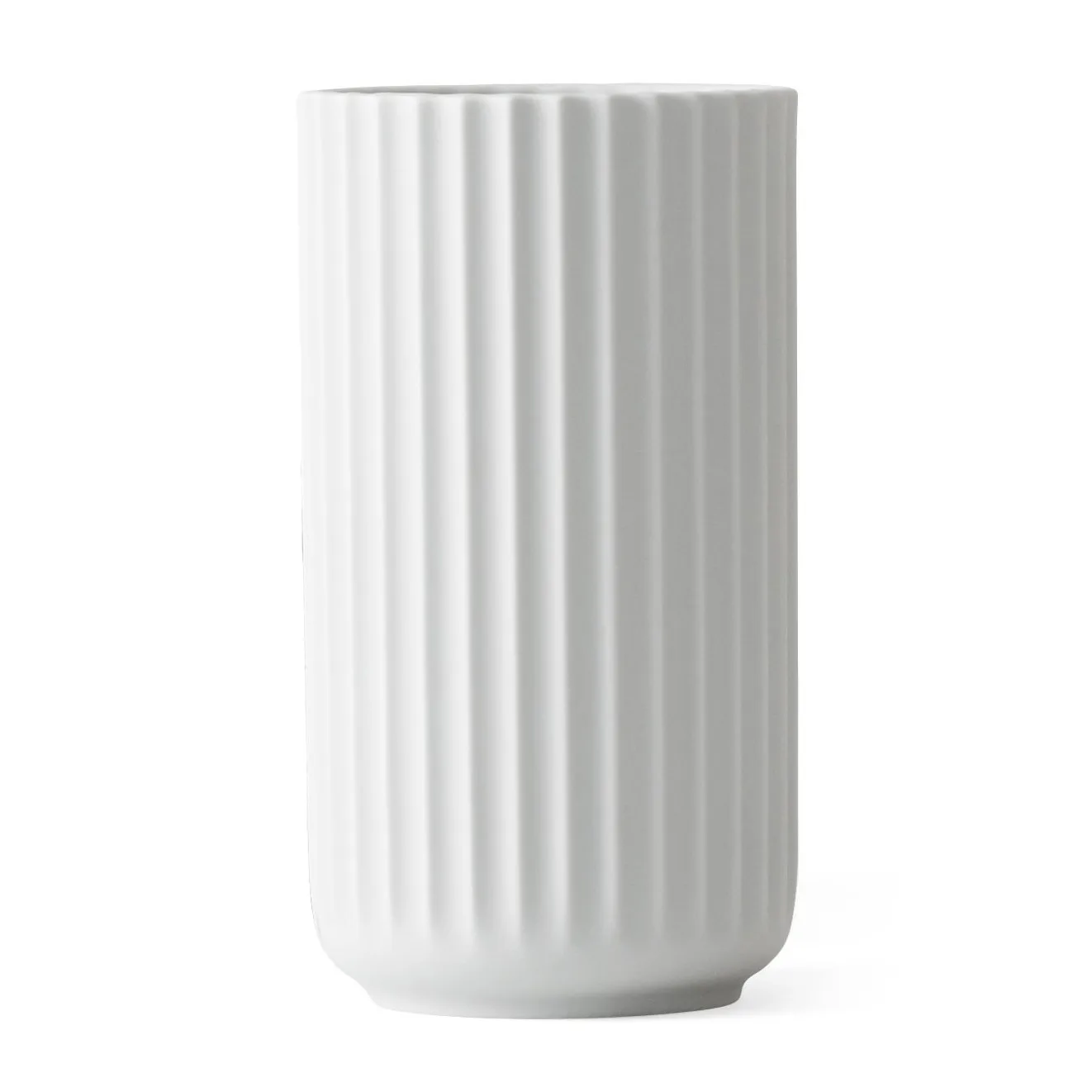 Lyngby 亚光白色花瓶, 15cm Lyngby Porcelæn