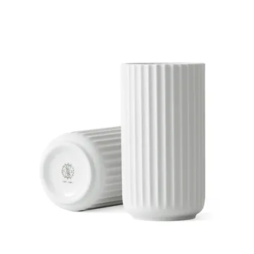 Lyngby 亚光白色花瓶 - 15cm - Lyngby Porcelæn