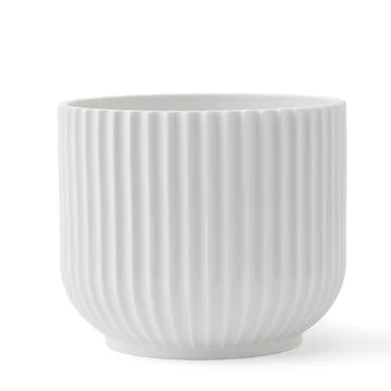 Lyngby 白色花盆 - Ø18.9cm - Lyngby Porcelæn