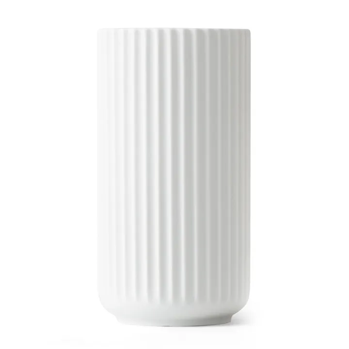 Lyngby 亚光白色花瓶 - 20cm - Lyngby Porcelæn