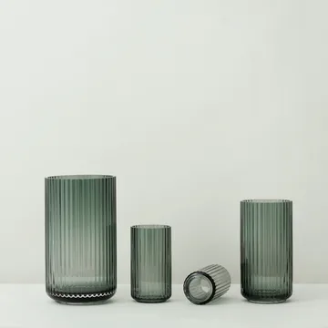 Lyngby 玻璃花瓶 绿色 - 20cm - Lyngby Porcelæn