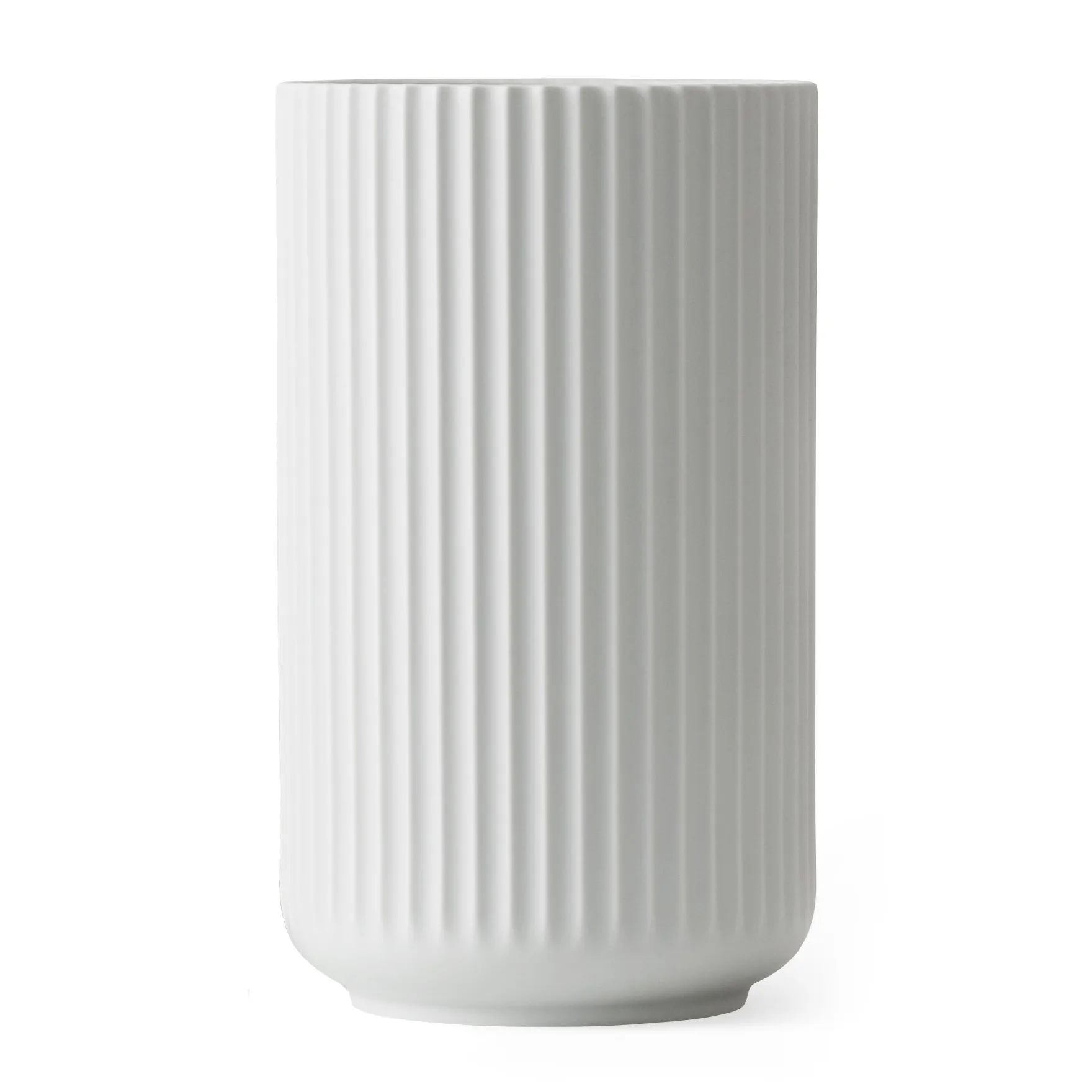 Lyngby 亚光白色花瓶, 25cm Lyngby Porcelæn