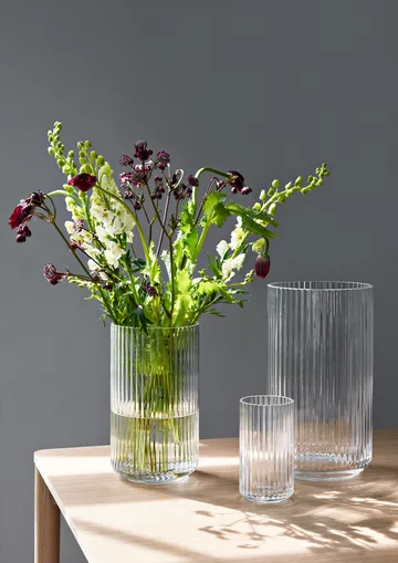 Lyngby 透明玻璃花瓶 - 25cm - Lyngby Porcelæn