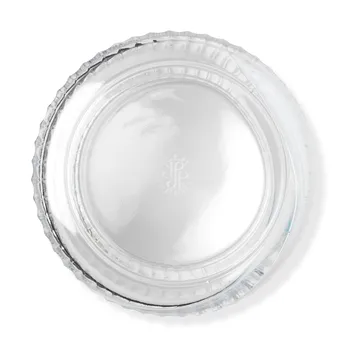 Lyngby 花瓶 - 白色旋纹_25cm - Lyngby Porcelæn