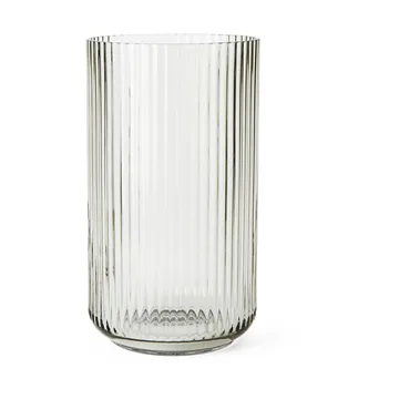 Lyngby 玻璃花瓶 烟灰色 - 31cm - Lyngby Porcelæn