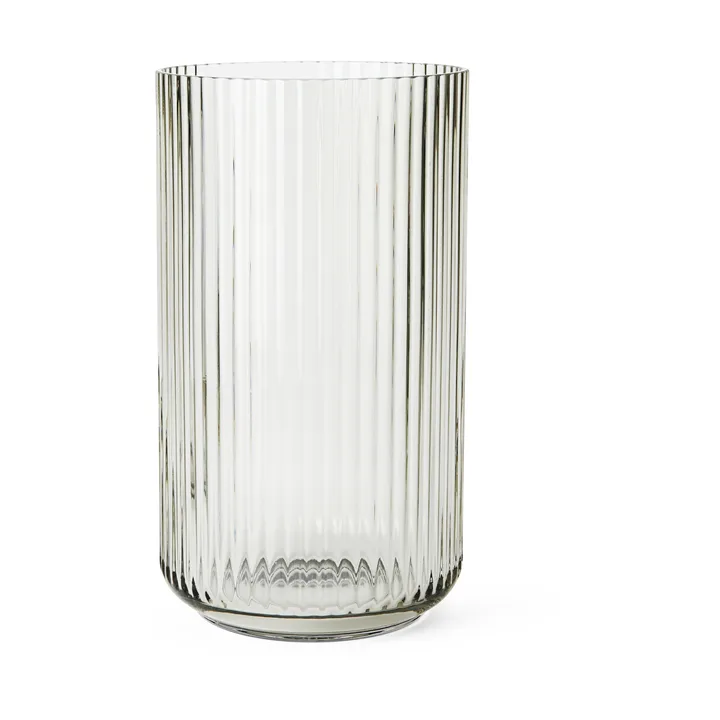 Lyngby 玻璃花瓶 烟灰色 - 31cm - Lyngby Porcelæn
