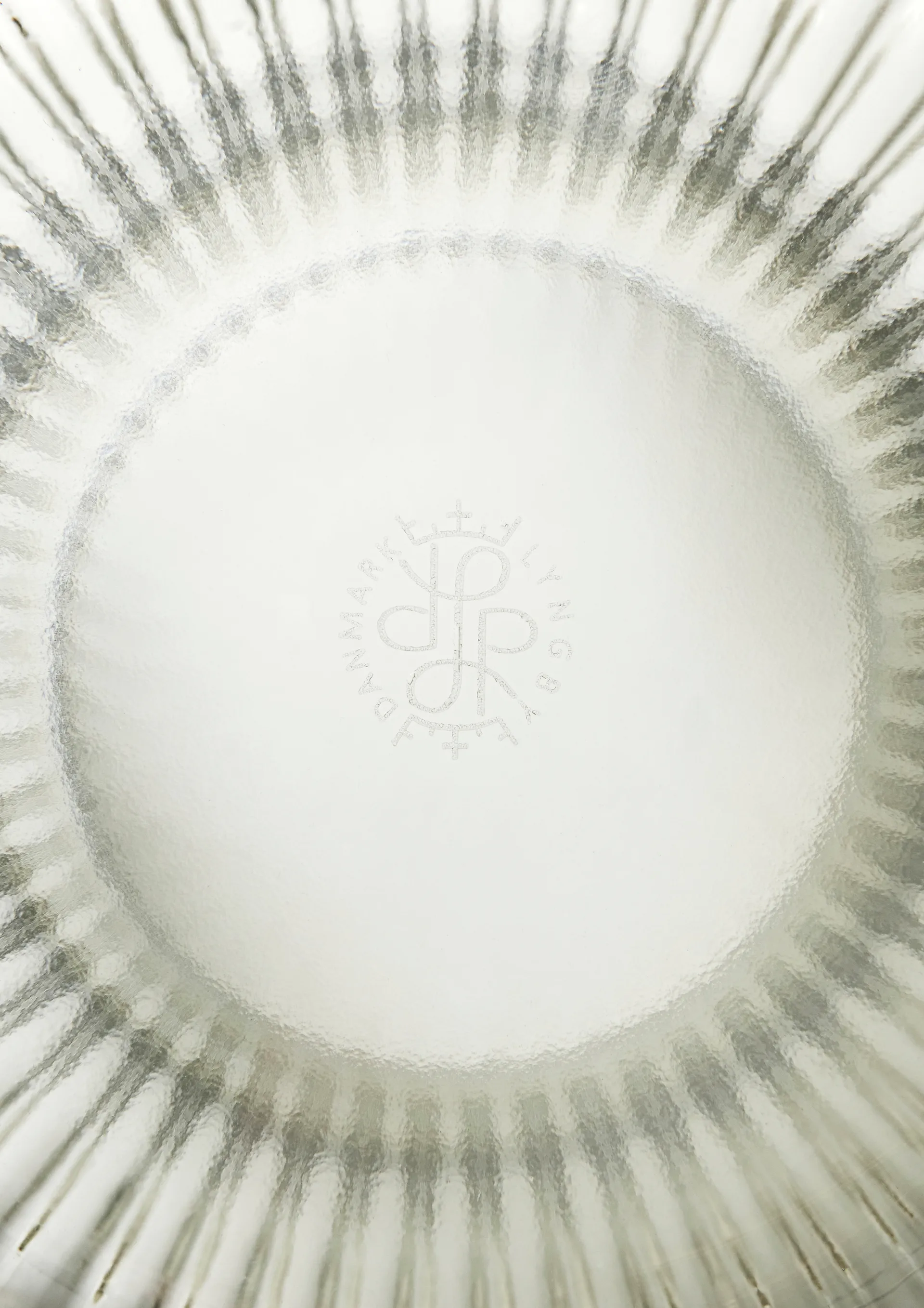 Lyngby 玻璃花瓶 烟灰色, 31cm Lyngby Porcelæn