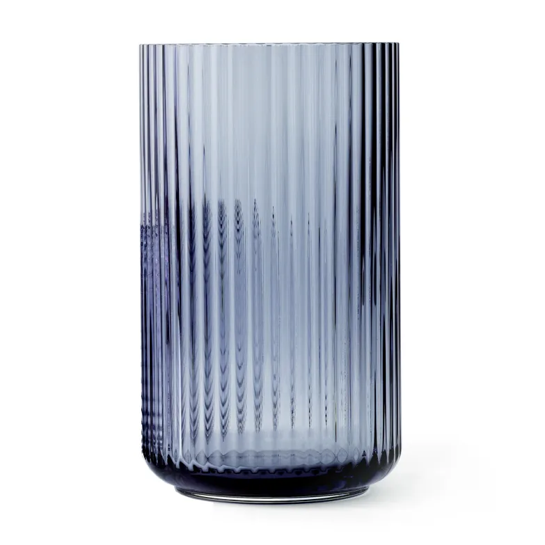 Lyngby 玻璃花瓶 午夜蓝色, 38cm Lyngby Porcelæn