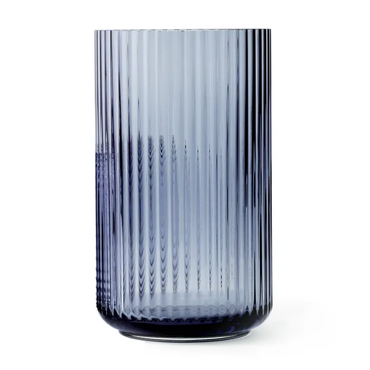Lyngby 玻璃花瓶 午夜蓝色 - 38cm - Lyngby Porcelæn