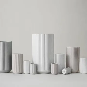 Lyngby 白色花瓶 - 38cm - Lyngby Porcelæn