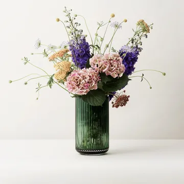 Lyngby 花瓶 glass Copenhagen green - Lyngby Porcelæn