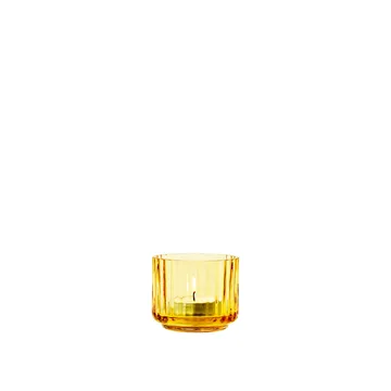 Lyngby tealight holder - Amber - Lyngby Porcelæn
