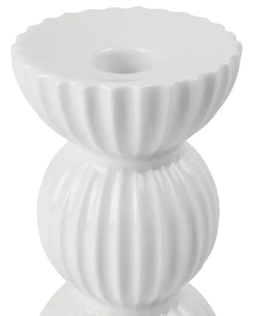 Lyngby Tura 烛台 14cm - 白色 - Lyngby Porcelæn