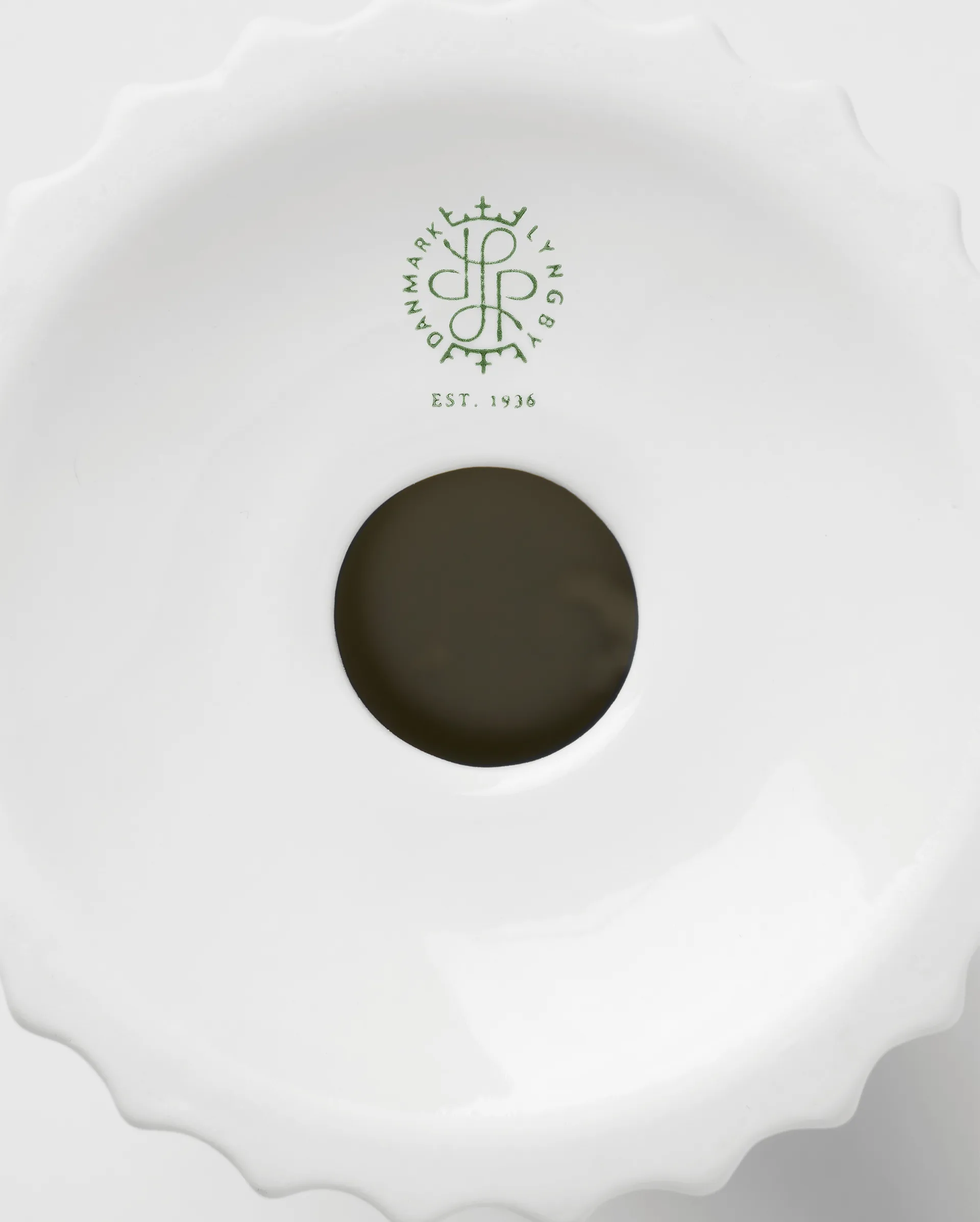 Lyngby Tura 烛台 14cm, 白色 Lyngby Porcelæn