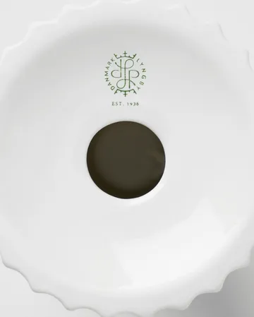 Lyngby Tura 烛台 14cm - 白色 - Lyngby Porcelæn