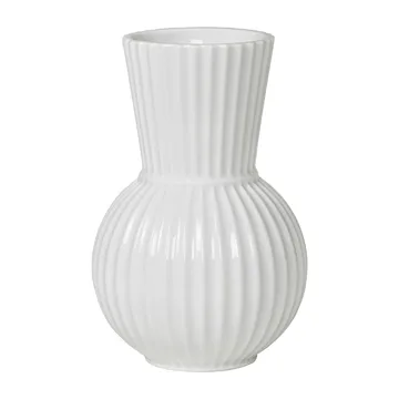 Lyngby Tura 花瓶 白色 - 18cm - Lyngby Porcelæn