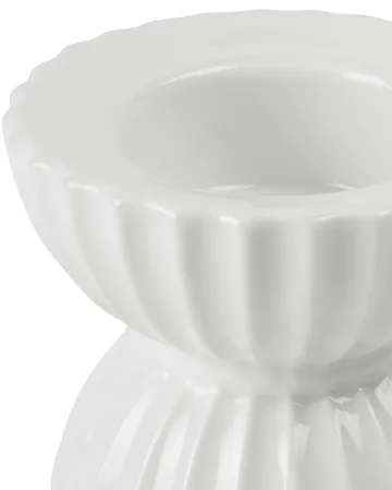 Lyngby Tura 茶蜡座 Ø8cm - 白色 - Lyngby Porcelæn