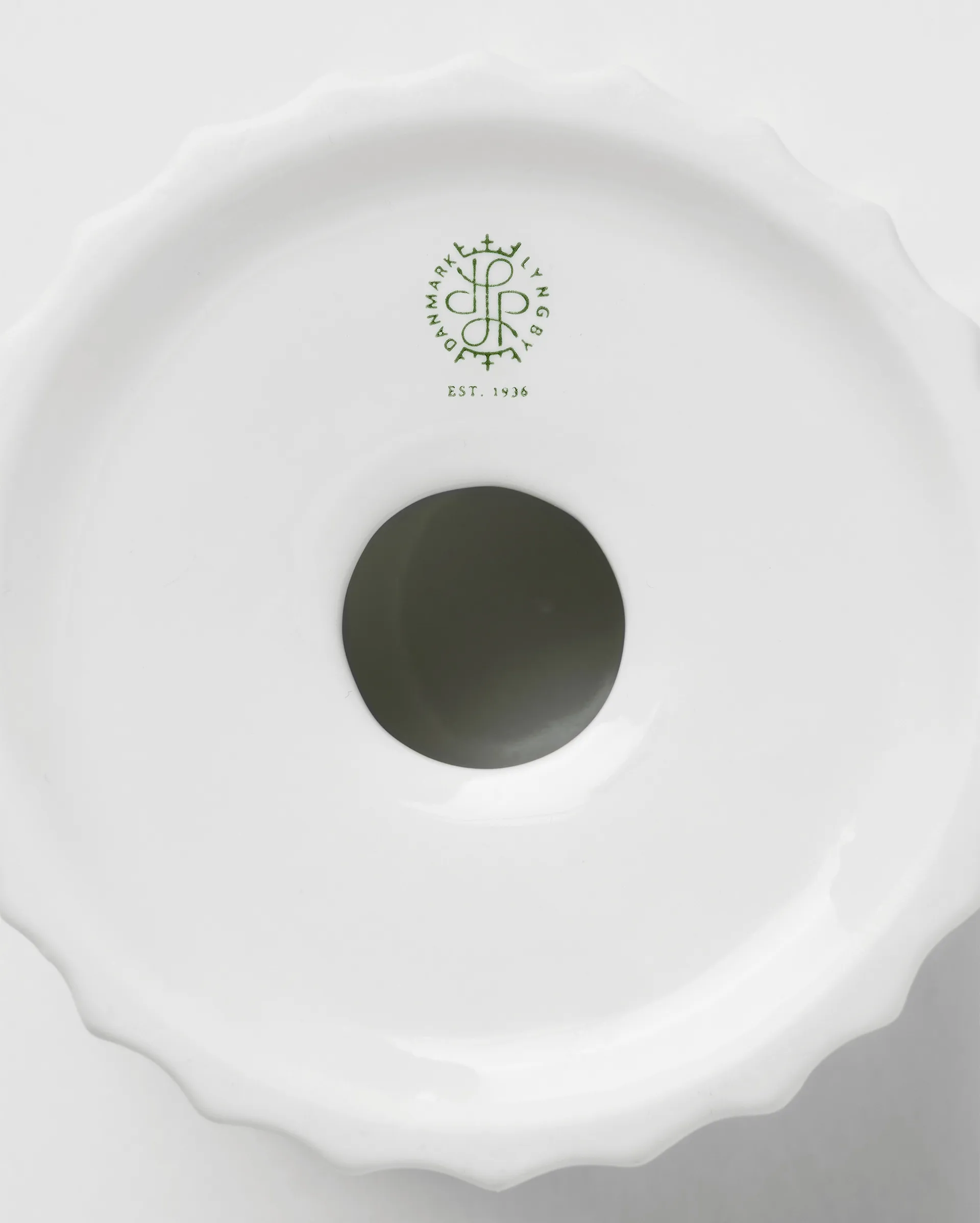 Lyngby Tura 茶蜡座 Ø8cm, 白色 Lyngby Porcelæn