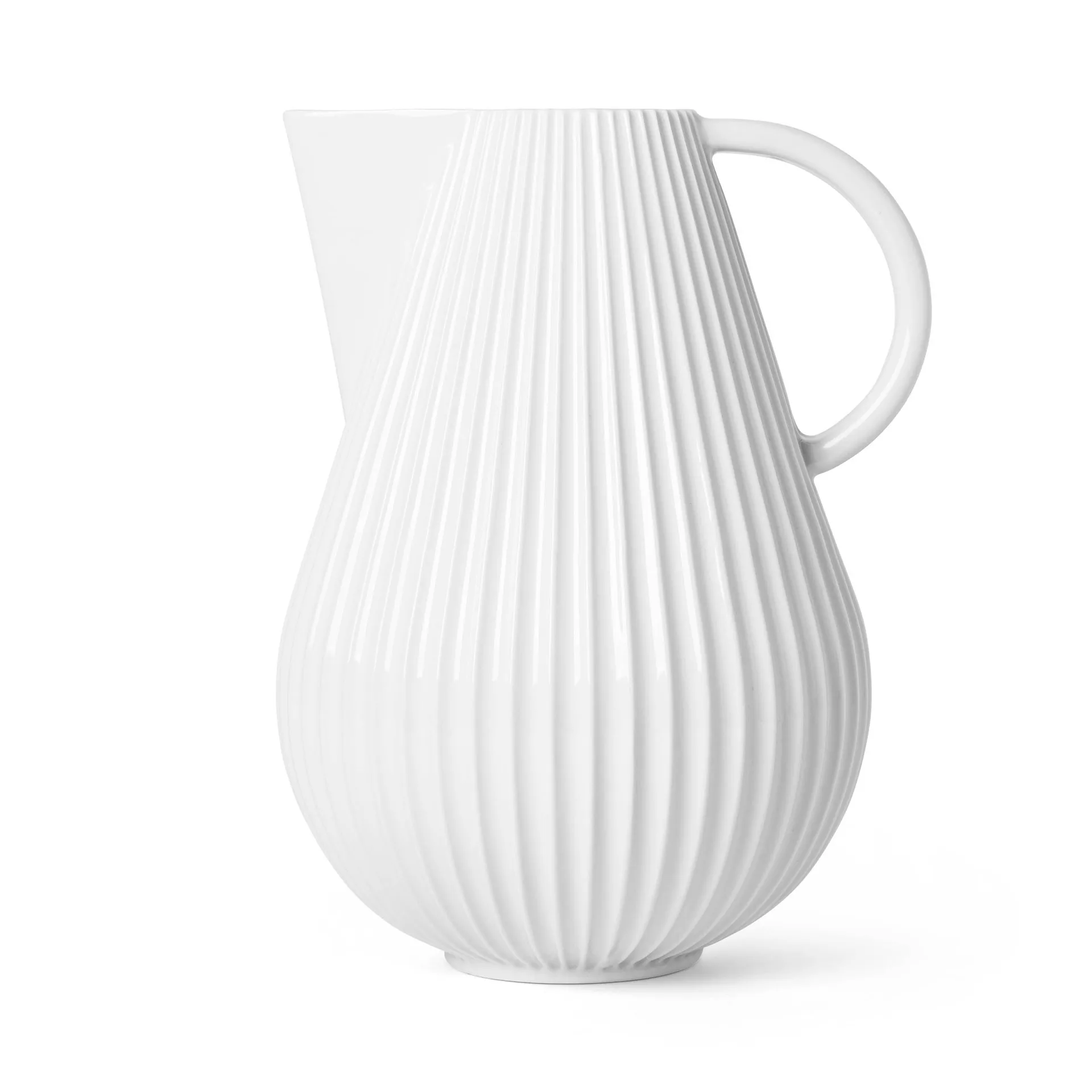 Lyngby Tura pot 4.15 L, 白色 Lyngby Porcelæn