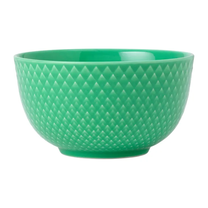 Rhombe 碗 Ø11cm - 绿色 - Lyngby Porcelæn