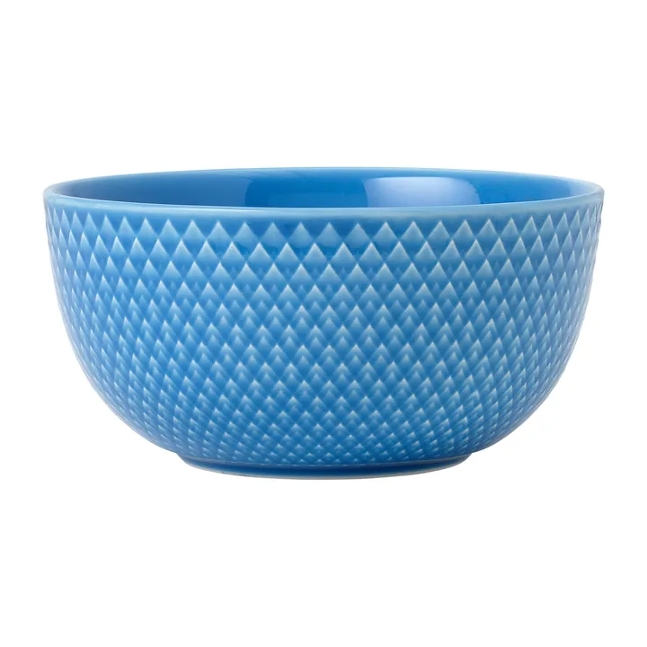 Rhombe 碗 Ø13cm - 蓝色 - Lyngby Porcelæn