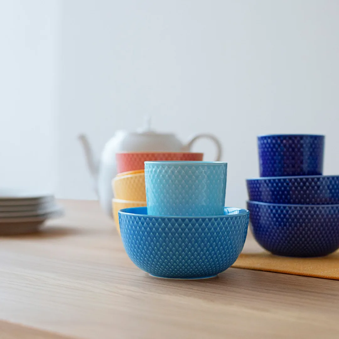 Rhombe 碗 Ø13cm, 沙色 Lyngby Porcelæn