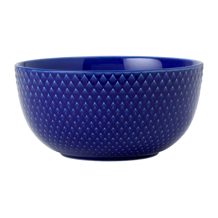 Rhombe 碗 Ø13cm - 深蓝色 - Lyngby Porcelæn
