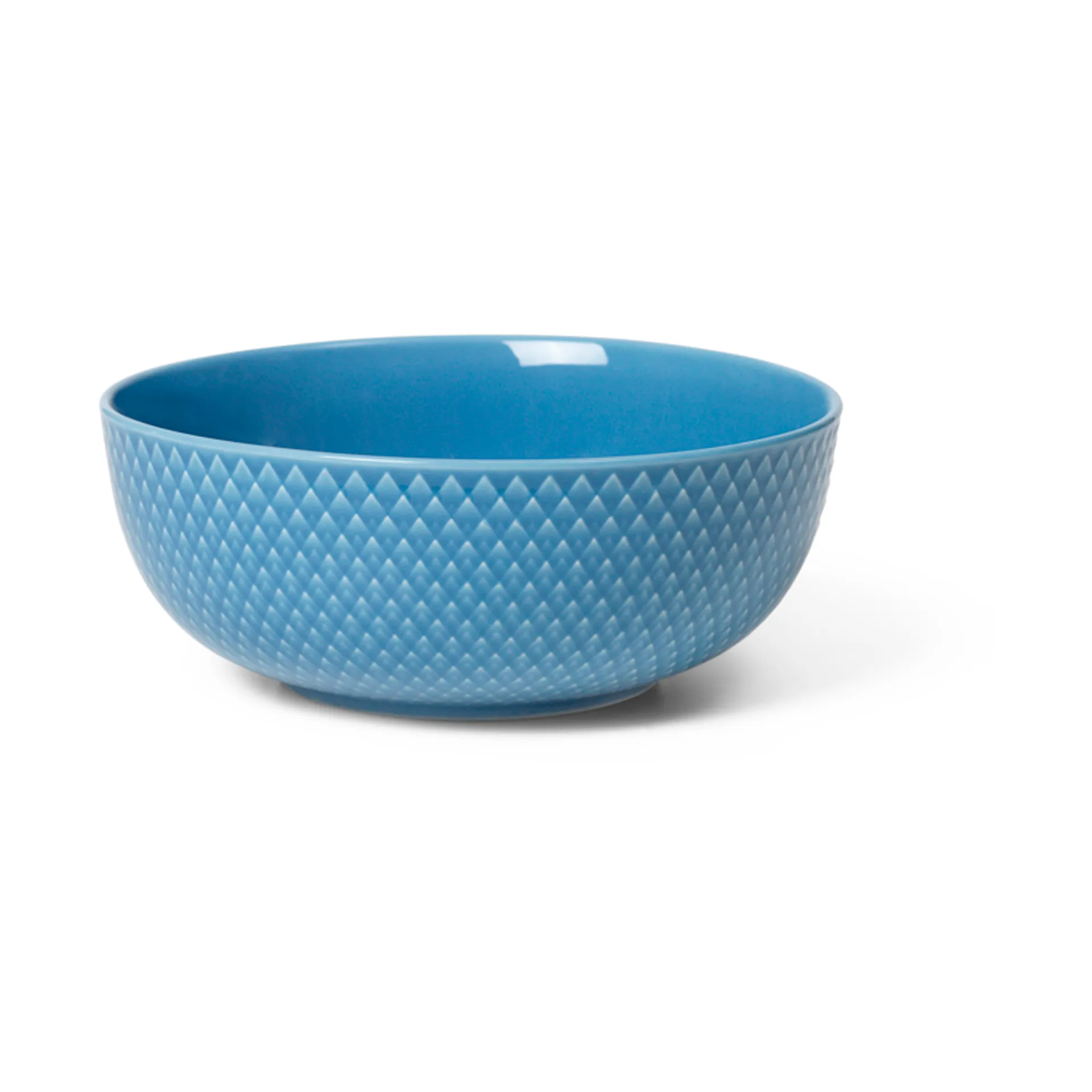 Rhombe 碗 Ø15.5 cm, Blue Lyngby Porcelæn