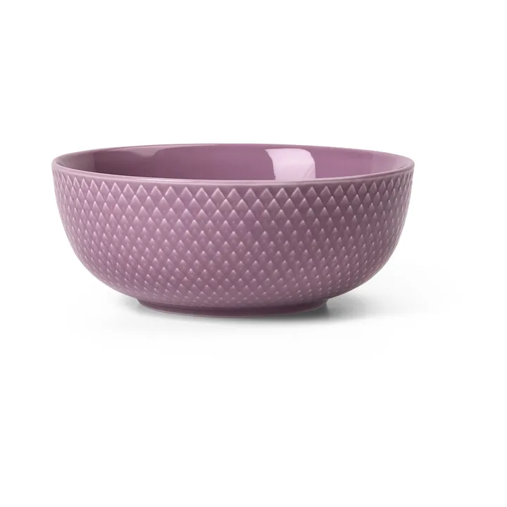 Rhombe 碗 Ø15.5cm - 紫色 - Lyngby Porcelæn