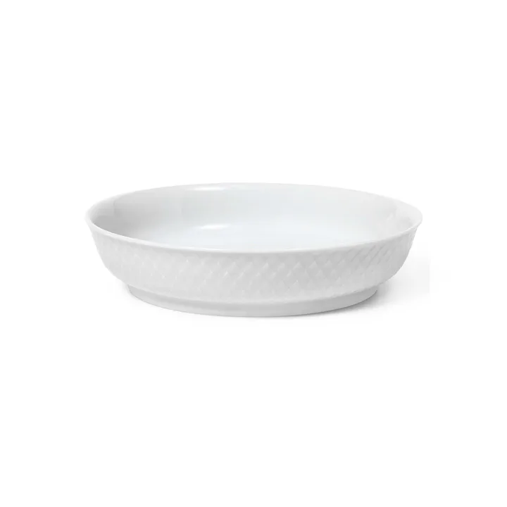 Rhombe 甜点盘 Ø16cm - 白色 - Lyngby Porcelæn