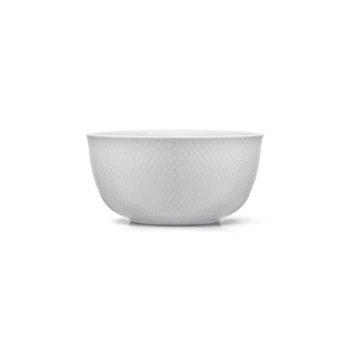 Rhombe 分餐碗直径17.5cm - 白色 - Lyngby Porcelæn