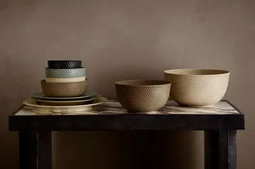 Rhombe 分餐碗直径17.5cm - 陶土色 - Lyngby Porcelæn