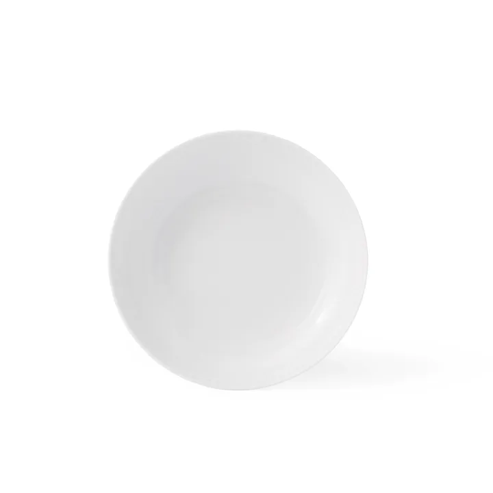 Rhombe白色深盘 - Ø20cm - Lyngby Porcelæn