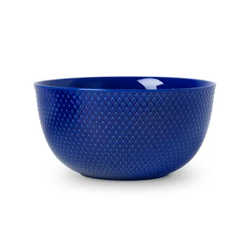 Rhombe 分餐碗直径22cm - 深蓝色 - Lyngby Porcelæn