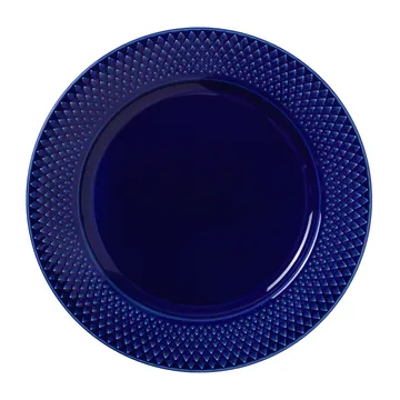 Rhombe 盘子直径23cm - 深蓝色 - Lyngby Porcelæn