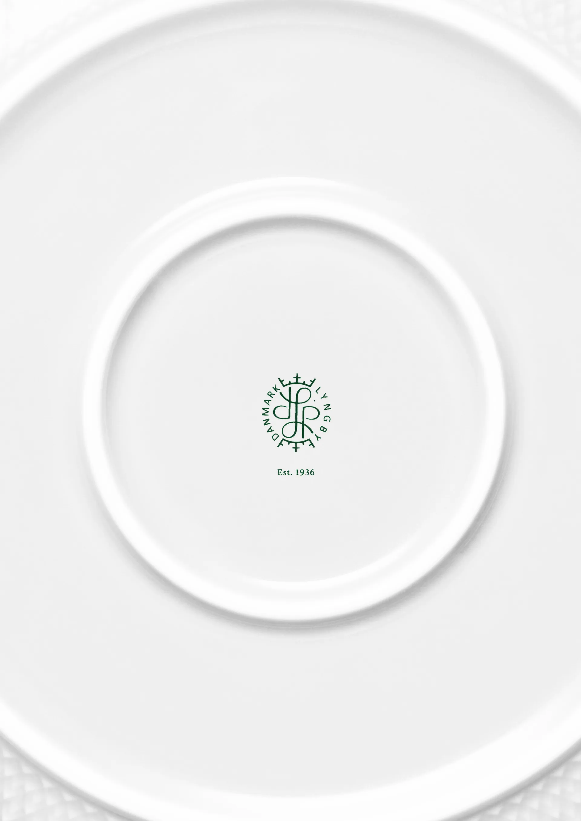 Rhombe 碗 Ø28 cm, 白色 Lyngby Porcelæn