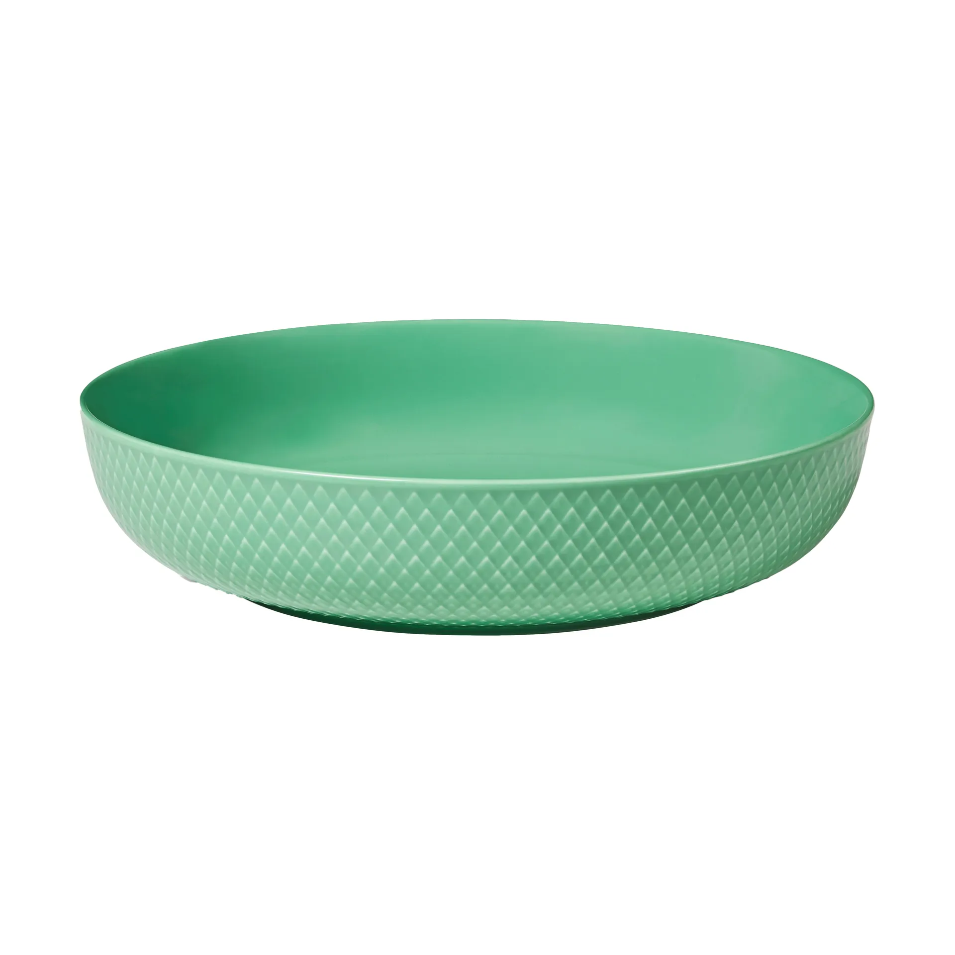 Rhombe 餐用碗 Ø28cm, 绿色 Lyngby Porcelæn