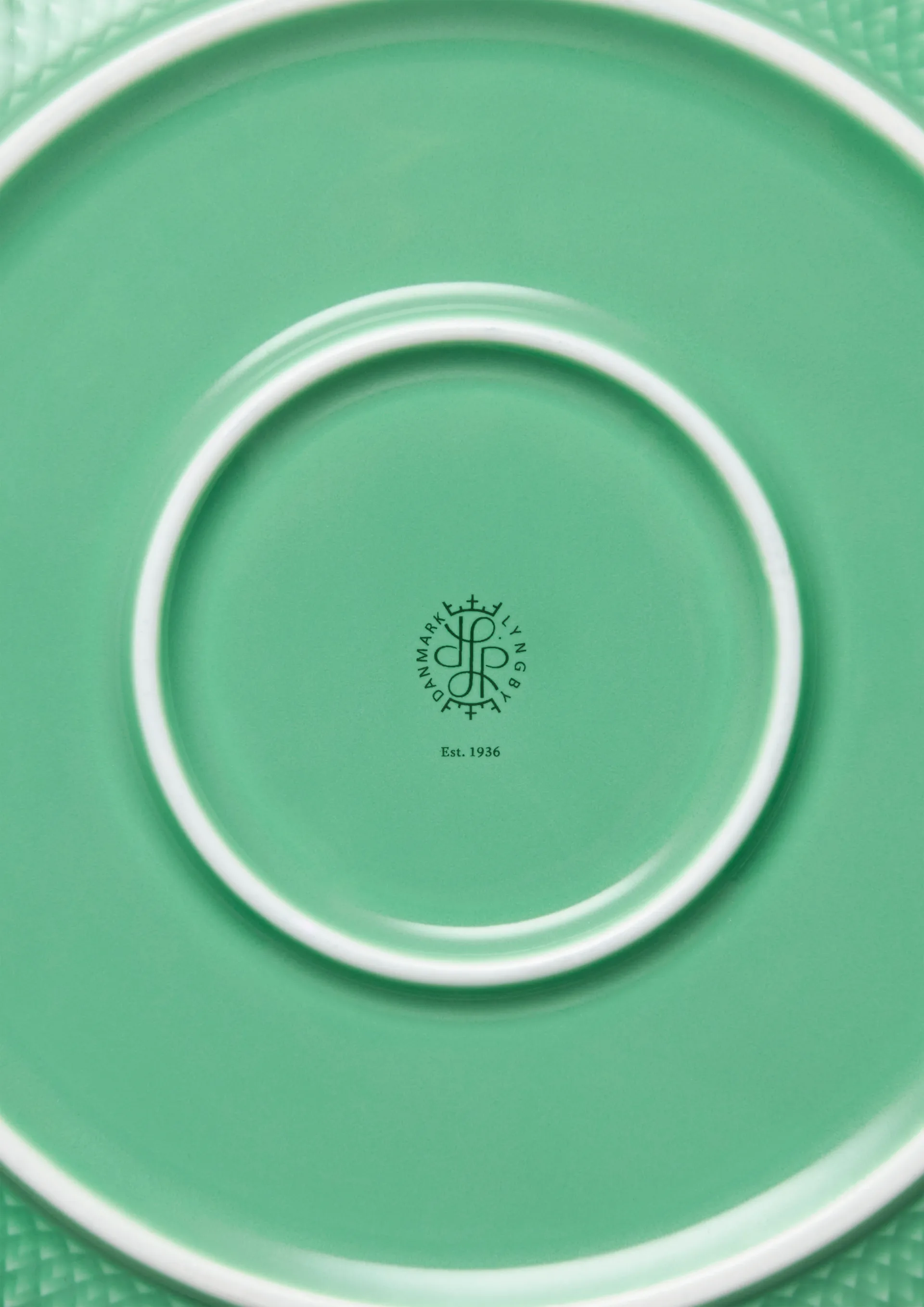 Rhombe 餐用碗 Ø28cm, 绿色 Lyngby Porcelæn