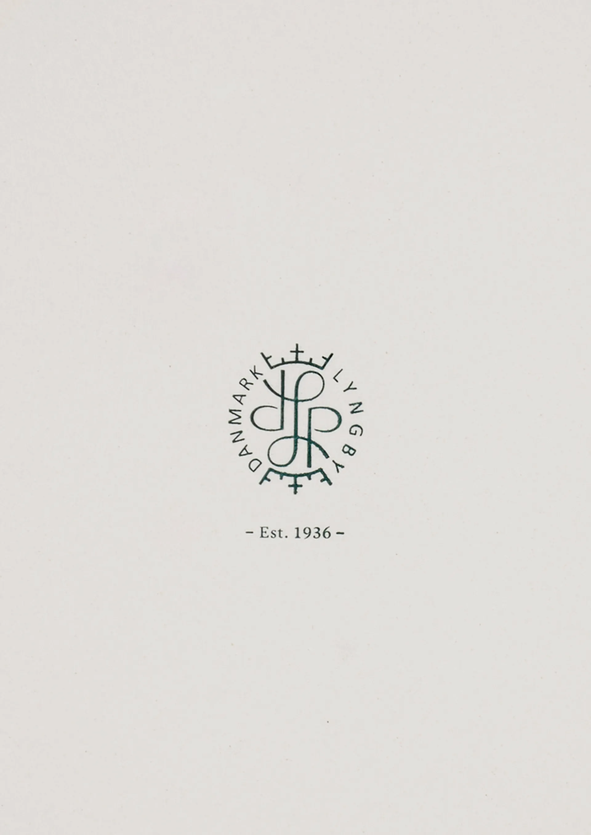 Rhombe 烛台 3 cm, Blue Lyngby Porcelæn