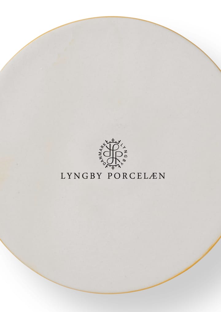 Rhombe 烛台 3 cm, 黄色 Lyngby Porcelæn