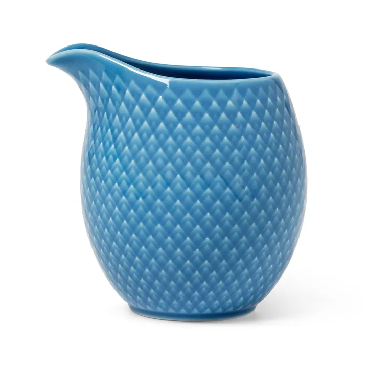 Rhombe 奶罐390ml - 蓝色 - Lyngby Porcelæn