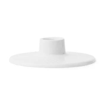 Rhombe 烛台3cm - 白色 - Lyngby Porcelæn