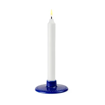 Rhombe 烛台3cm - 深蓝色 - Lyngby Porcelæn
