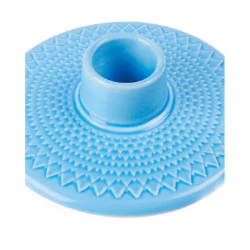Rhombe 烛台3cm - 蓝色 - Lyngby Porcelæn