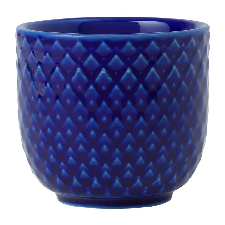 Rhombe 蛋杯 Ø5cm - 深蓝色 - Lyngby Porcelæn