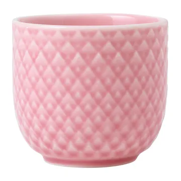 Rhombe 蛋杯 Ø5cm - 玫瑰粉 - Lyngby Porcelæn