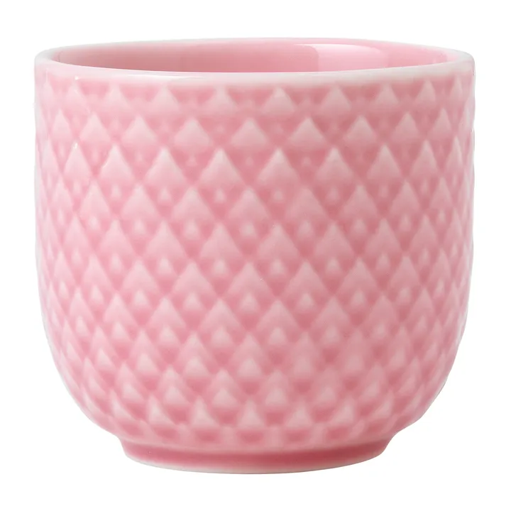 Rhombe 蛋杯 Ø5cm - 玫瑰粉 - Lyngby Porcelæn