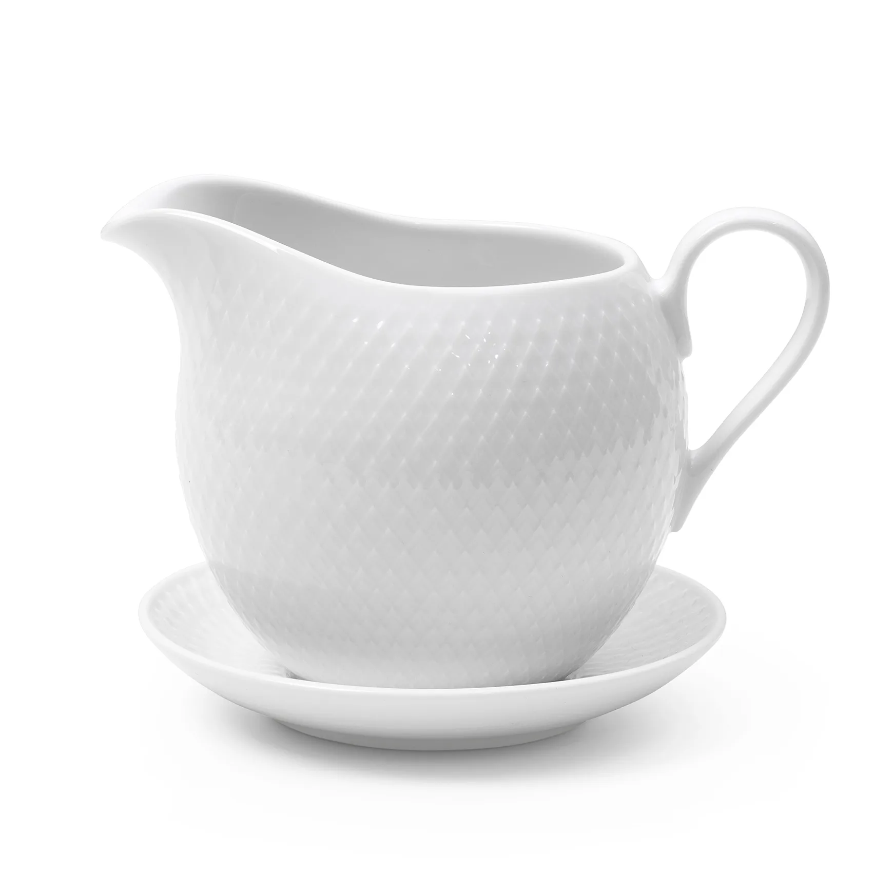 Rhombe 调味壶 670ml, 白色 Lyngby Porcelæn
